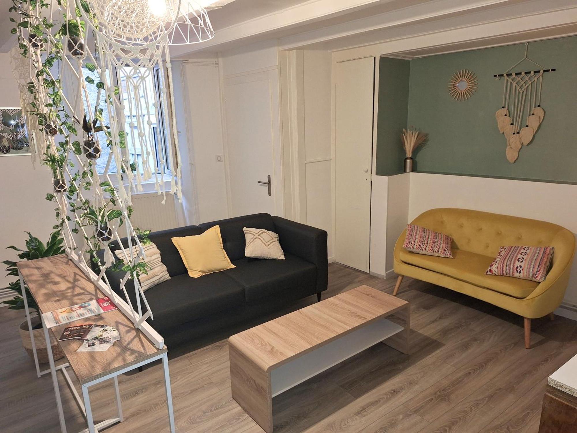 Charmant Et Spacieux Appartement Au Centre Ville - La Boheme ミュルーズ エクステリア 写真