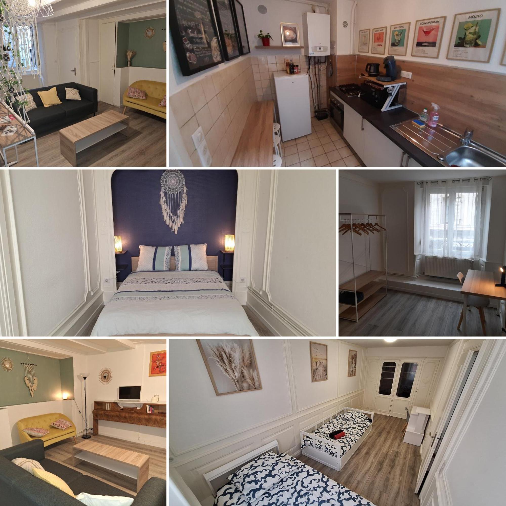 Charmant Et Spacieux Appartement Au Centre Ville - La Boheme ミュルーズ エクステリア 写真
